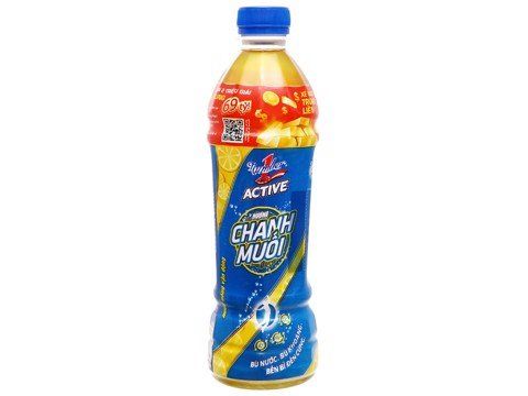  Nước Uống Active Chanh Muối - Chai 455ml 