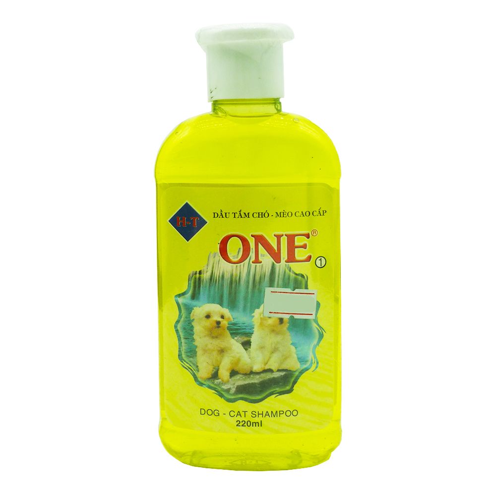  H - T One Dầu Tắm Chó Mèo Cao Cấp 1 (220ml) 