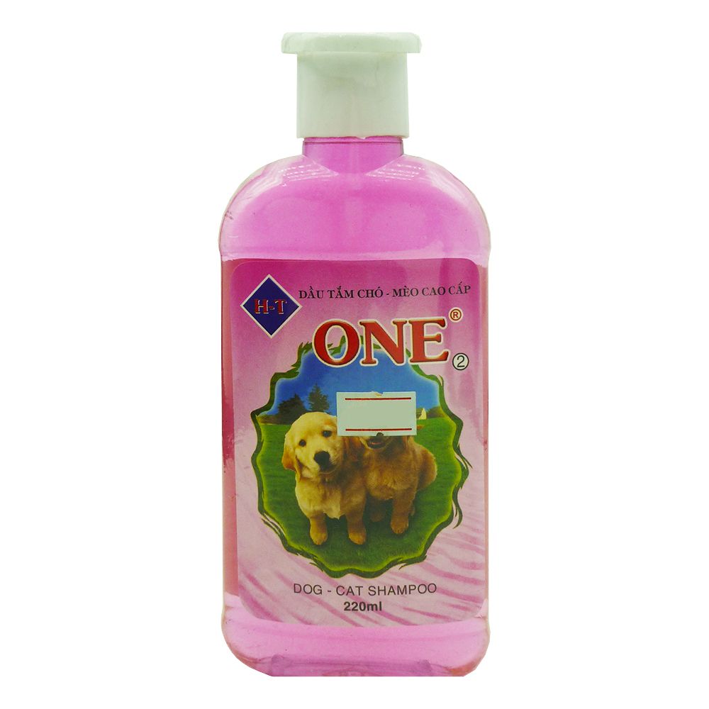  H - T One Dầu Tắm Chó Mèo Cao Cấp 2 (220ml) 