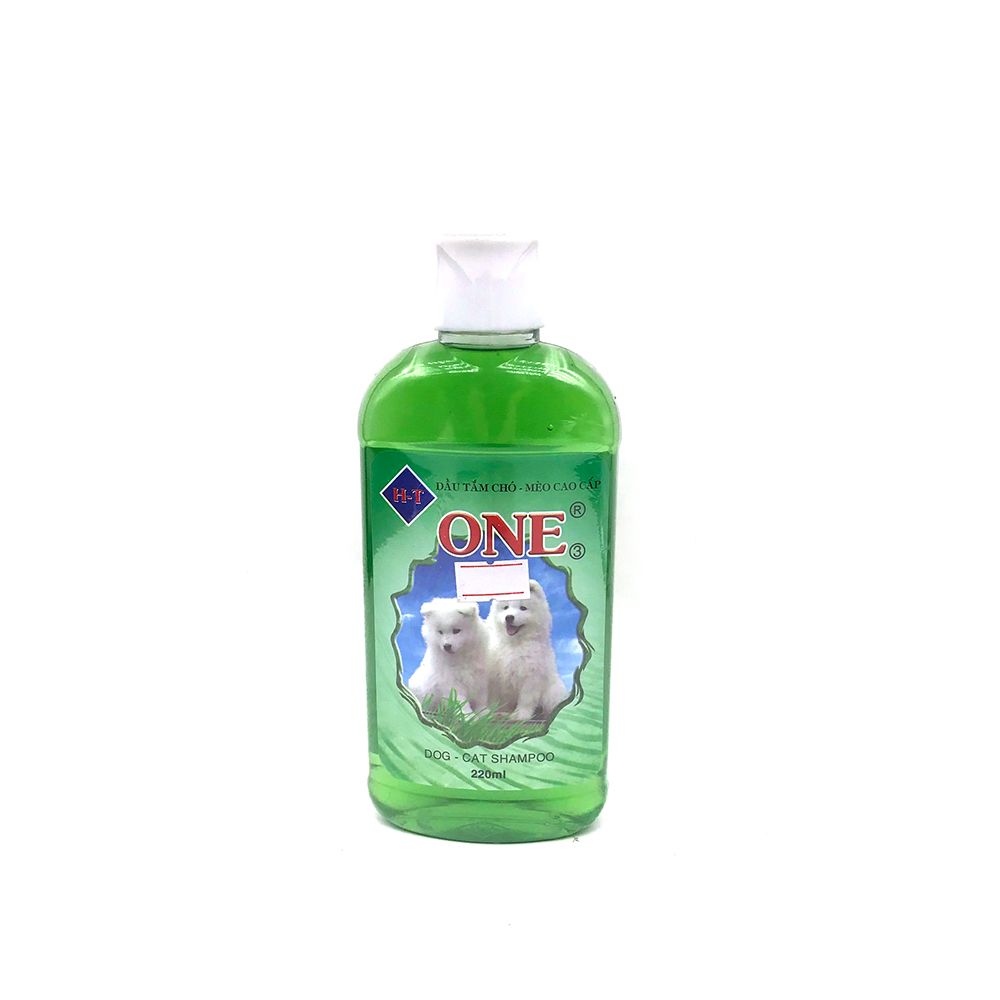  H - T One Dầu Tắm Chó Mèo Cao Cấp 3 (220ml) 