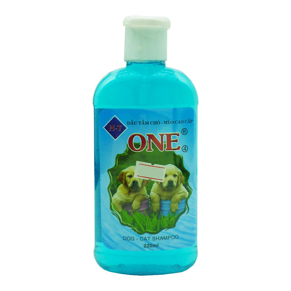  H - T One Dầu Tắm Chó Mèo Cao Cấp 4 (220ml) 