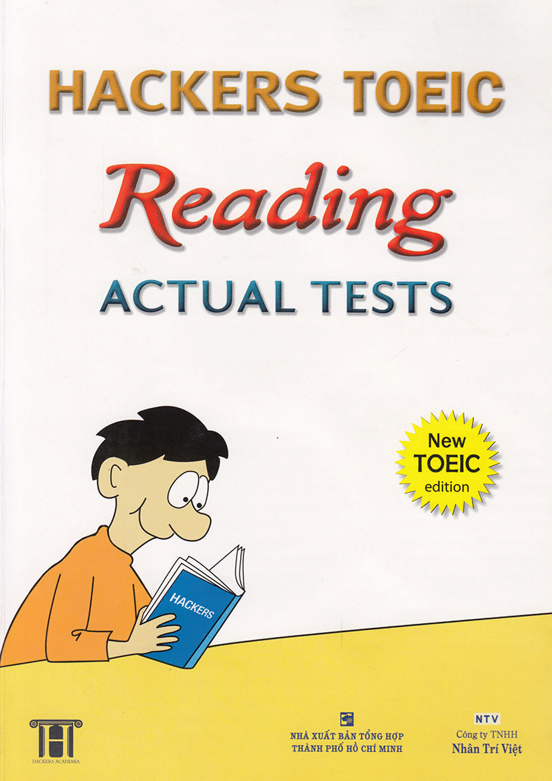  Hackers Toeic Reading Actual Tests 