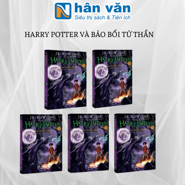 HP. Harry Potter và Bảo bối tử thần. Tập 7 (set 5 cuốn)- khổ nhỏ