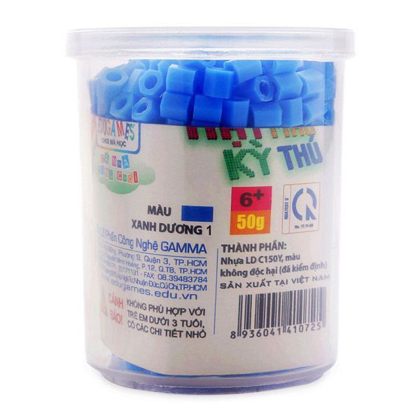  Hạt Màu Kỳ Thú Edugames (50g) - Màu Xanh Dương 1 