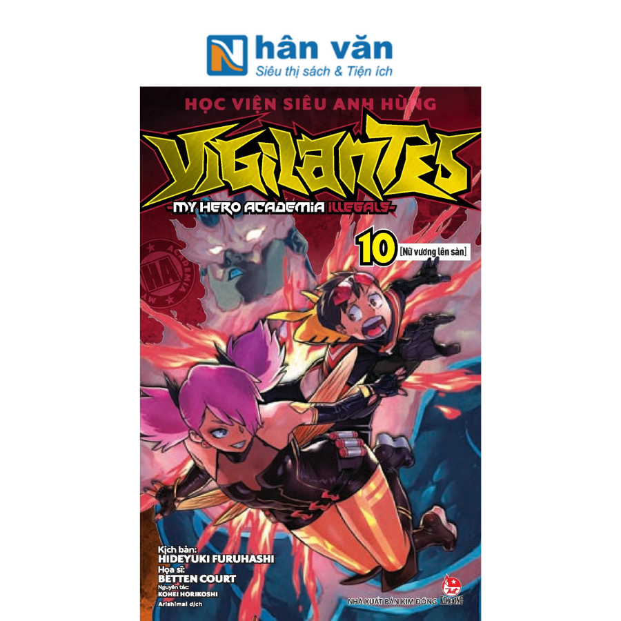  Học viện siêu anh hùng Vigilantes - My hero Academia Illegals - Tập 10 