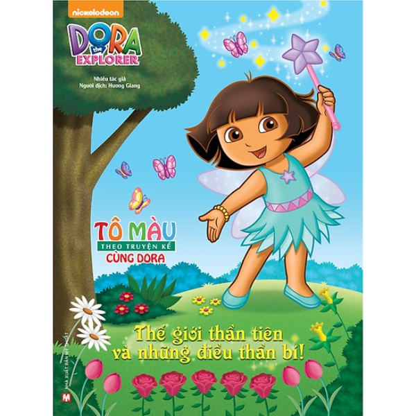  Tô Màu Theo Truyện Kể Cùng Dora - Thế Giới Thần Tiên Và Những Điều Thần Bí 