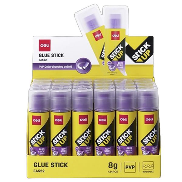  Hồ khô Deli A522 8g tím (1 cây) 