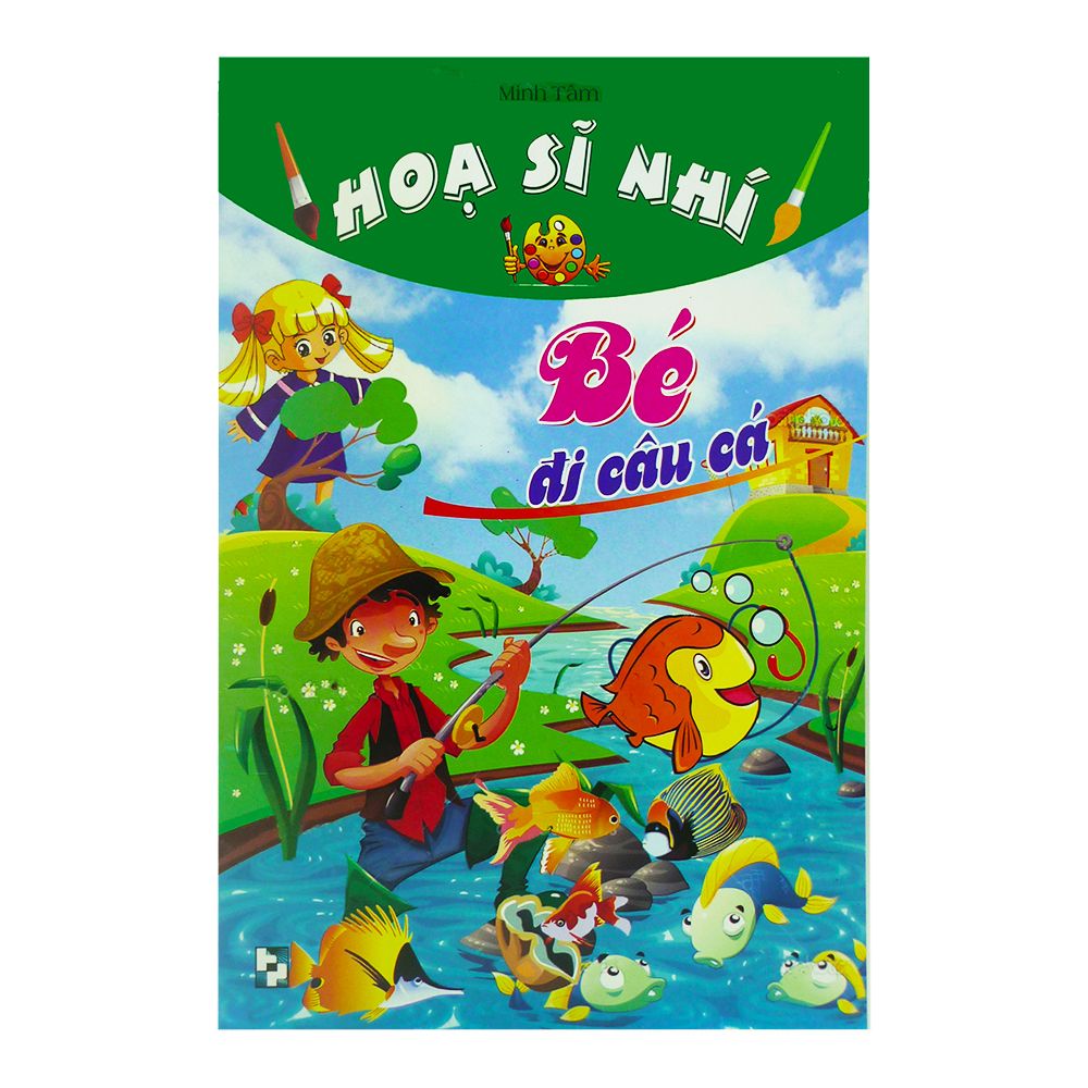  Họa Sĩ Nhí - Bé Đi Câu Cá 