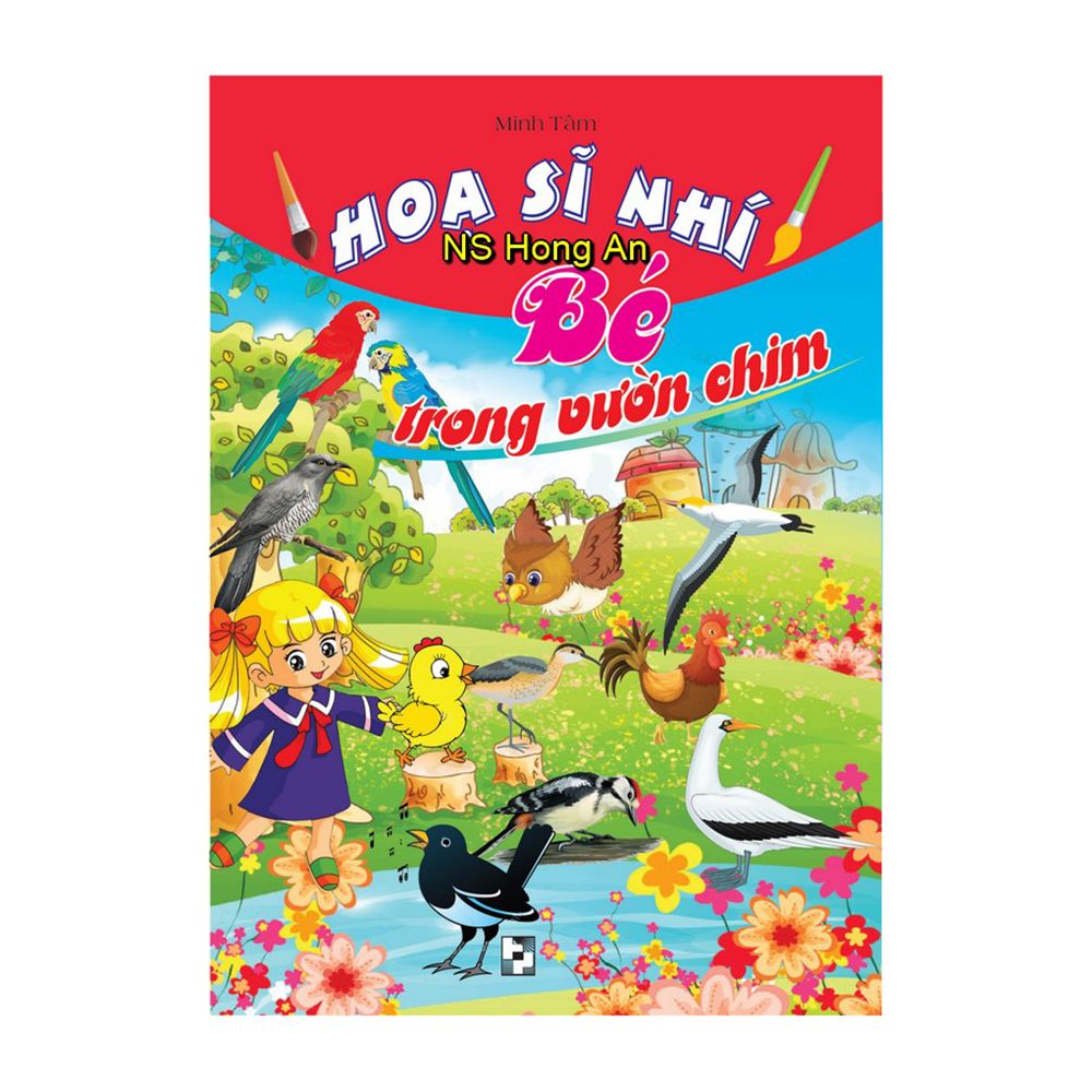  Họa Sĩ Nhí - Bé Trong Vườn Chim 