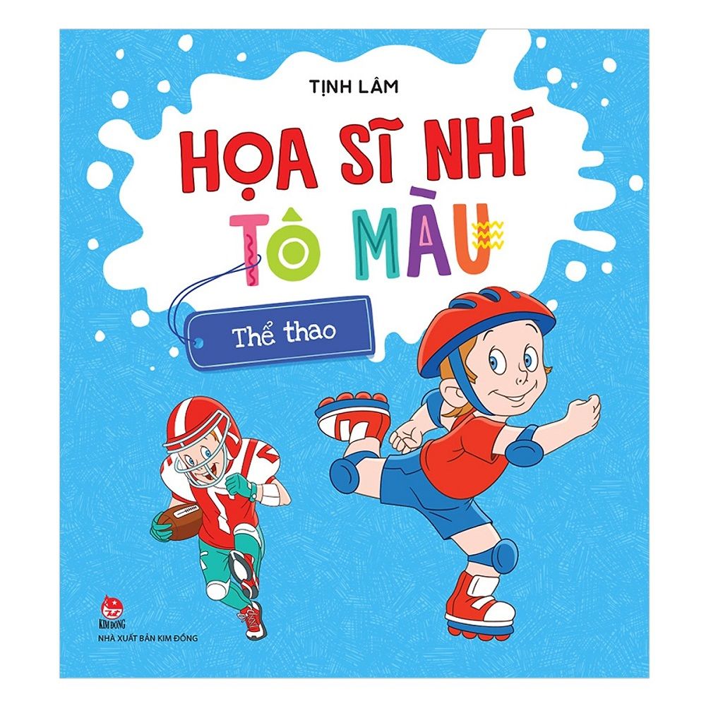  Họa Sĩ Nhí Tô Màu: Thể Thao 