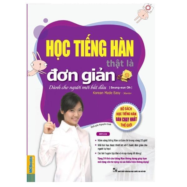  Học Tiếng Hàn Thật Là Đơn Giản Dành cho Người Mới Bắt Đầu 