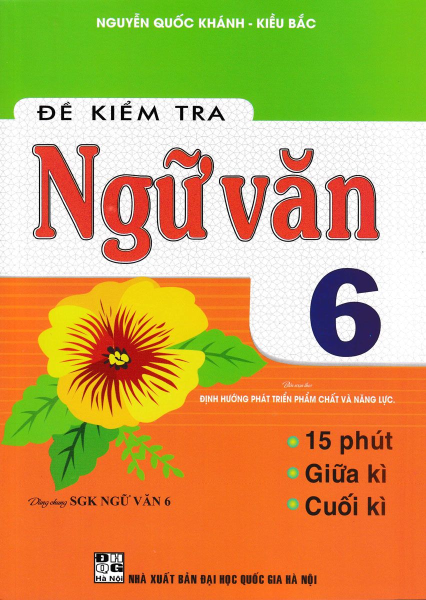  Đề Kiểm Tra Ngữ Văn Lớp 6 