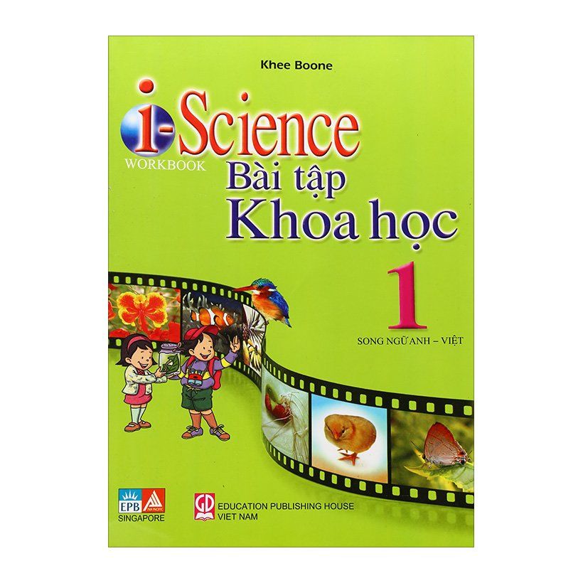  i-Science Bài Tập Khoa Học 1 (Song Ngữ Anh - Việt) 