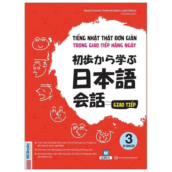  Tiếng Nhật Thật Đơn Giản Trong Giao Tiếp Hằng Ngày - Sơ Trung Cấp 3 