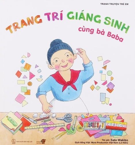  Tranh Truyện Ehon Nhật Bản - Trang Trí Giáng Sinh Cùng Baba 