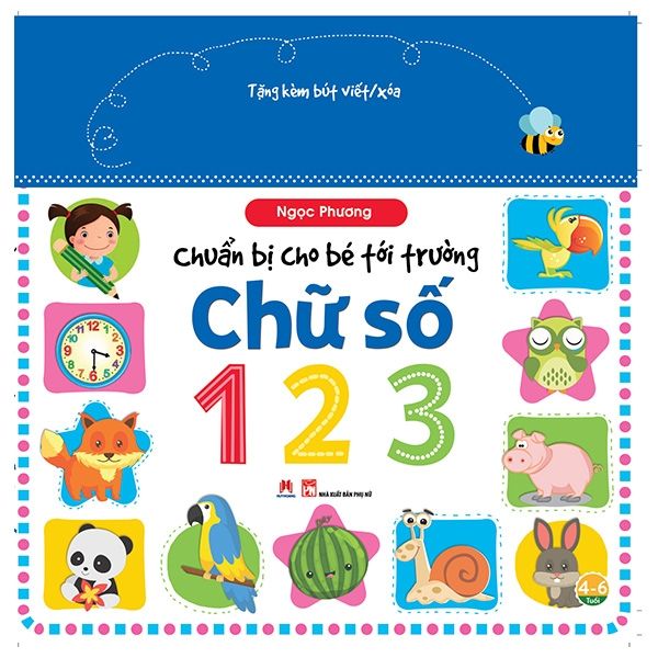  Chuẩn Bị Cho Bé Tới Trường - Chữ Số 1 2 3 