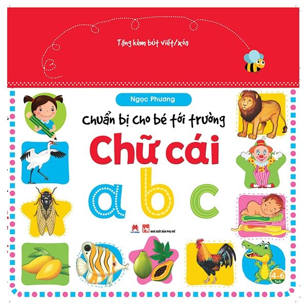  Chuẩn Bị Cho Bé Tới Trường - Chữ Cái ABC 