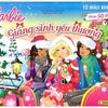  Barbie Giáng Sinh Yêu Thương - Tô Màu Khổ Lớn Với Hơn 50 Đề Can 