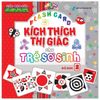 Flashcard Kích Thích Thị Giác Cho Trẻ Sơ Sinh 2 - Đỏ Đen 