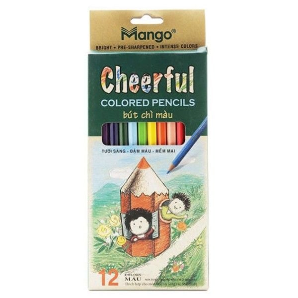  Bút chì 12 màu Cheerful 