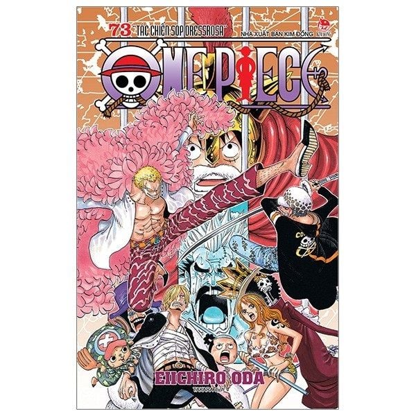  One Piece - Tập 73 - Tác Chiến Sop Dressrosa - Tái Bản 2019 