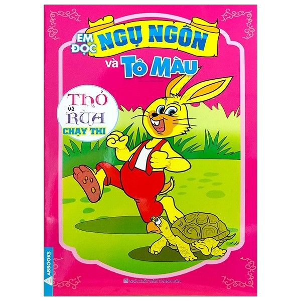  Em đọc ngụ ngôn và Tô Màu - Thỏ & rùa chạy Thi 