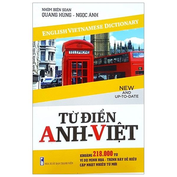  Từ Điển Anh - Việt - 218.000 Từ 