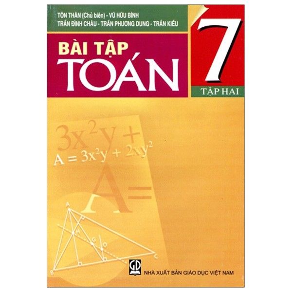  Bài tập Toán  - Lớp 7 - Tập 2 