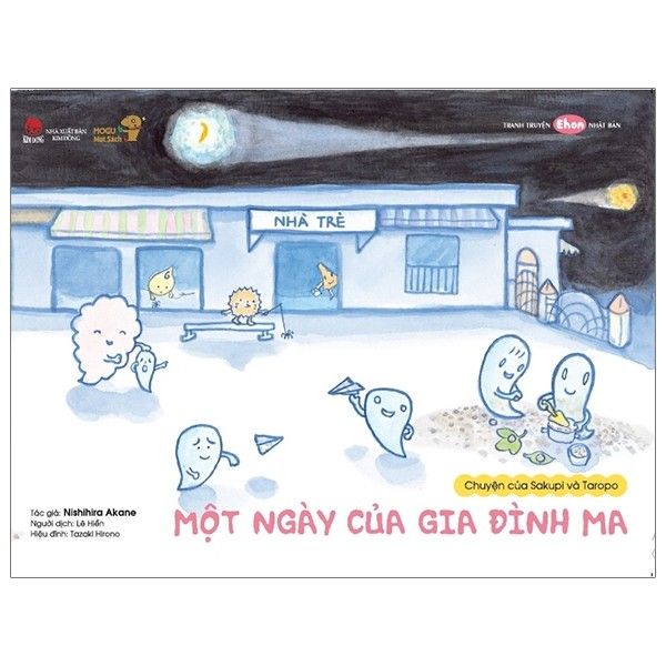  Tranh Truyện Ehon Nhật Bản -  Một Ngày Của Gia Đình Ma 