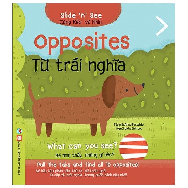  Cùng Kéo Và Nhìn: Opposites - Từ Trái Nghĩa 