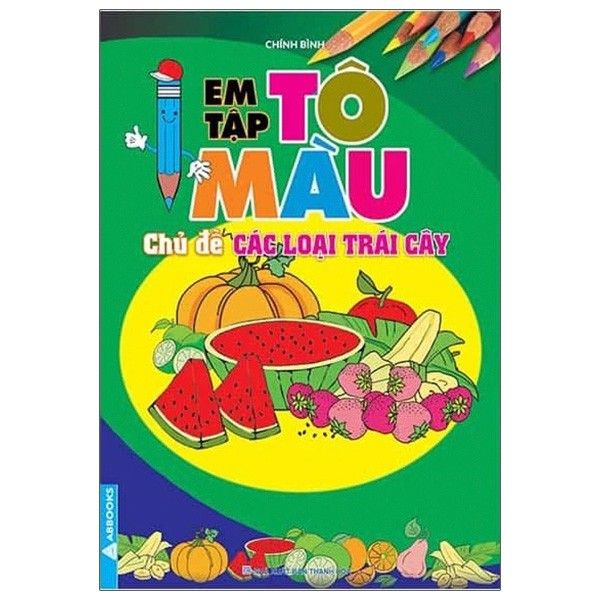  Em Tập Tô Màu - Chủ Đề Các Loại Trái Cây 