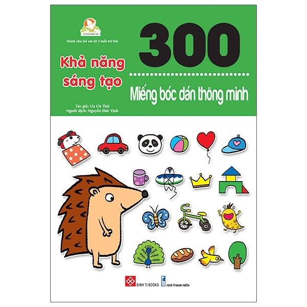 300 Miếng Bóc Dán Thông Minh - Khả Năng Sáng Tạo 
