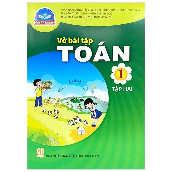  Vở Bài Tập Toán - Lớp 1 - Tập 2 - Chân Trời Sáng Tạo - Tái Bản 