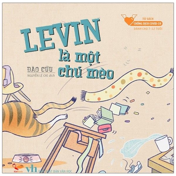  Tủ Sách Truyện Tranh Chống Covid-19 - Levin Là Một Chú Mèo 