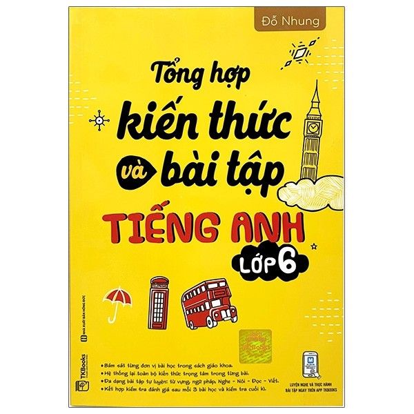  Tổng Hợp Kiến Thức Và Bài Tập Tiếng Anh - Lớp 6 