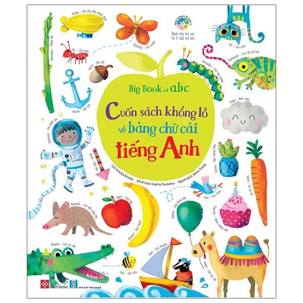  Big Book of ABC - Cuốn sách khổng lồ về bảng chữ cái tiếng Anh 