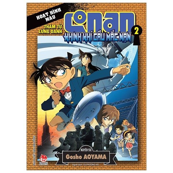  Thám Tử Lừng Danh Conan Hoạt Hình Màu - Khinh Khí Cầu Mắc Nạn Tập 2 - Gosho Aoyama 