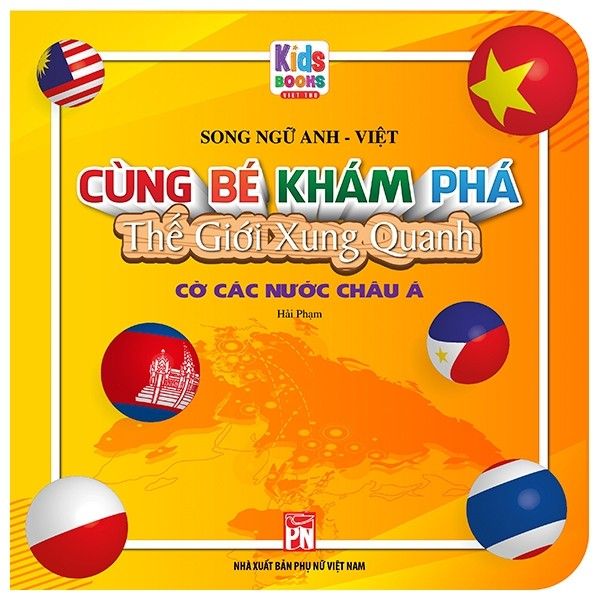  Song ngữ CBKPTGXQ - Cờ các nước Châu Á 