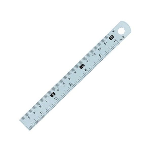  Thước Kẻ Nhôm Mesa - 15 cm - ARP - 6 - Màu Sắc Giao Ngẫu Nhiên 