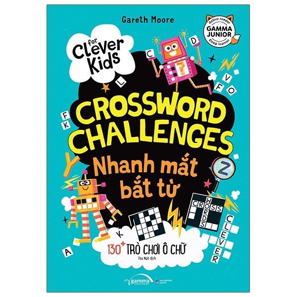  For Clever Kids - Crossword Challenges: Nhanh Mắt Bắt Từ - 130+ Trò Chơi Ô Chữ 