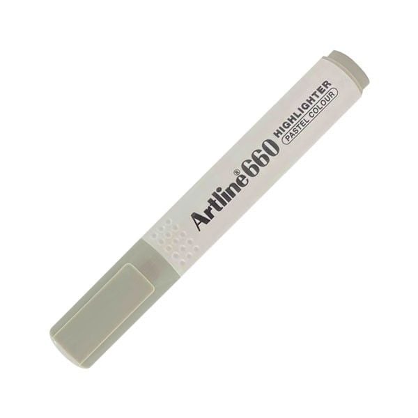  Bút dạ quang Pastel Artline EK-660,Xám,1.0-4.0mm 