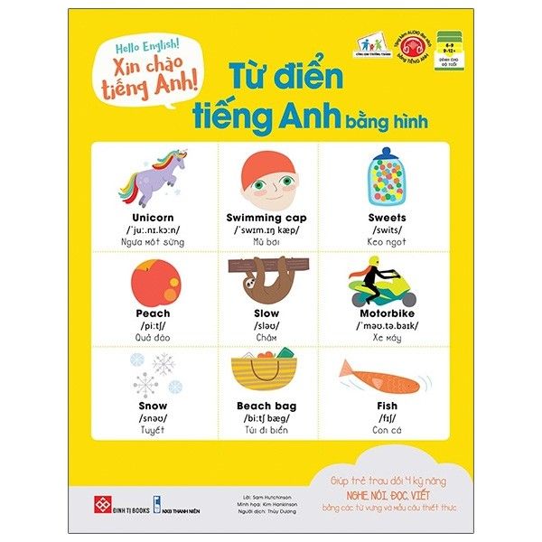  Hello English! - Xin Chào Tiếng Anh!- Từ Điển Tiếng Anh Bằng Hình 