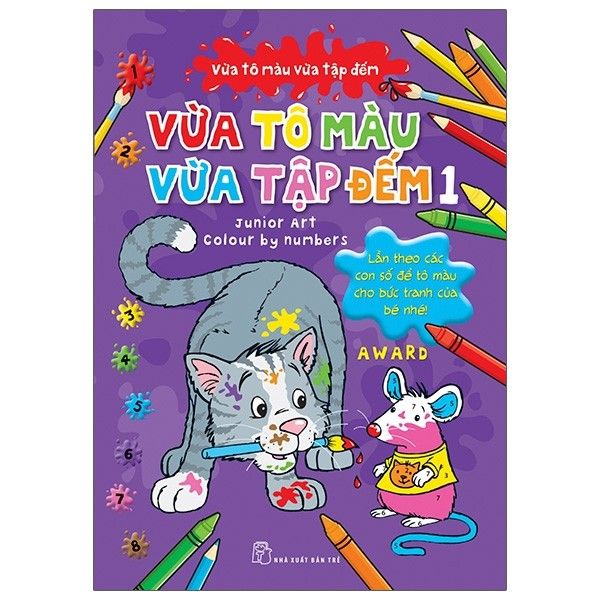  Vừa Tô Màu - Vừa Tập Đếm 01 