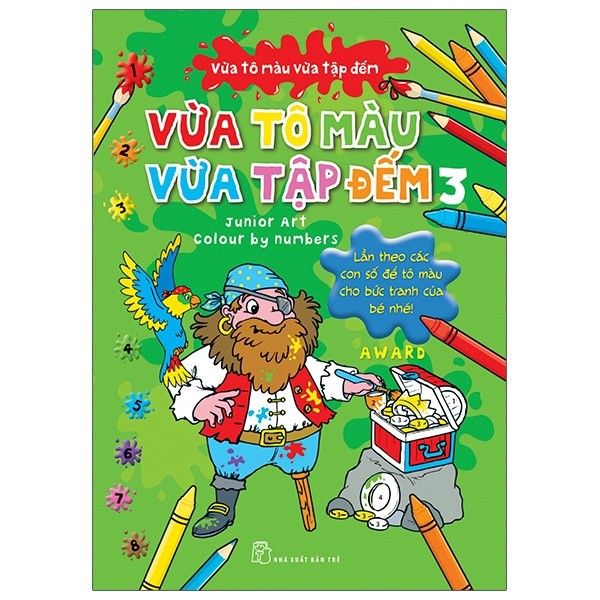  Vừa Tô Màu - Vừa Tập Đếm 03 