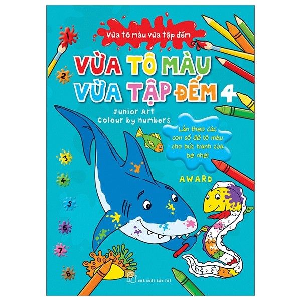  Vừa Tô Màu - Vừa Tập Đếm 04 