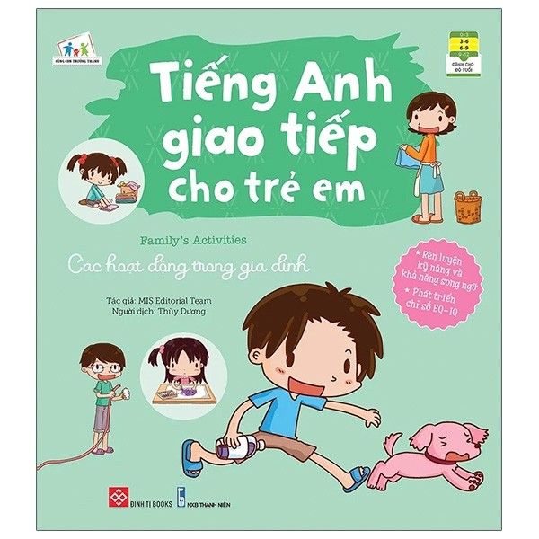  Tiếng Anh Giao Tiếp Cho Trẻ Em - Family’S Activities - Các Hoạt Động Trong Gia Đình 