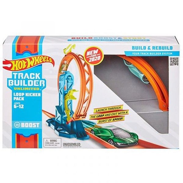 Bộ Đường Đua Hot Wheels Lượn Vòng - GLC90/GLC87