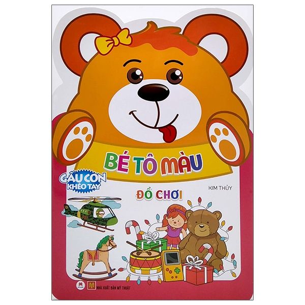 Gấu con khéo tay Bé tô màu  Đồ Chơi  huyhoangbookstore