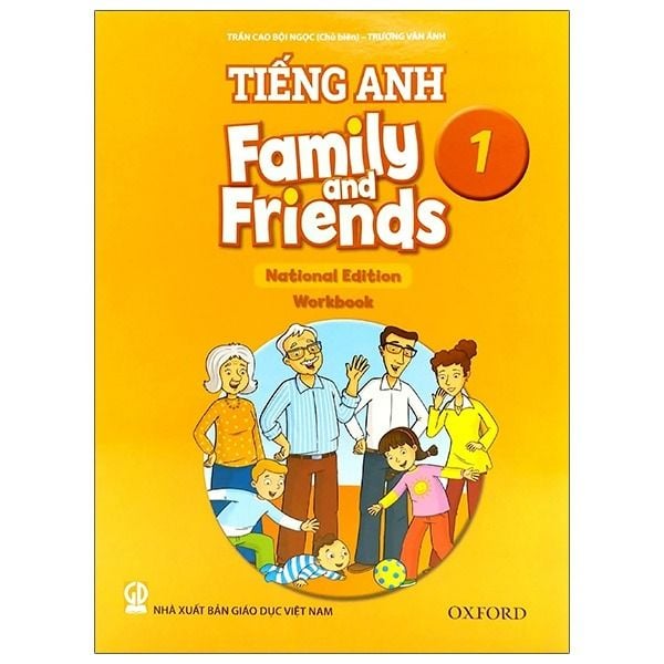  Tiếng Anh Lớp 1 Family and friends (National Edition) – Workbook - 2025 