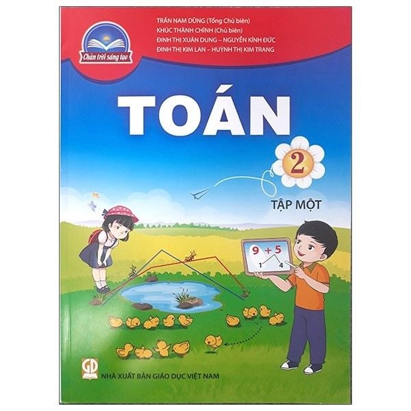  Sách Giáo Khoa Toán Lớp 2 Tập 1 - Chân Trời Sáng Tạo - 2025 
